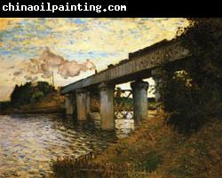 Claude Monet The Railway Bridge at Argenteuil